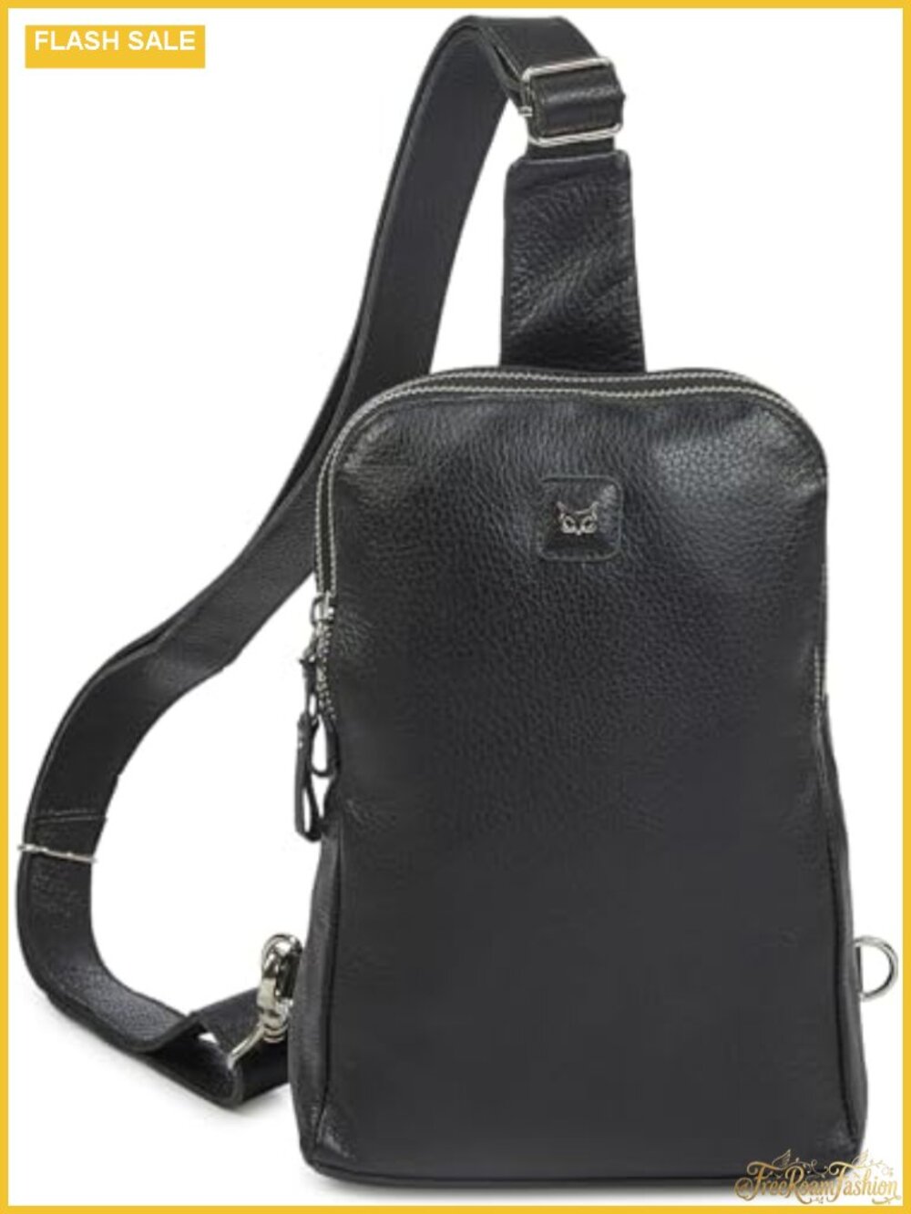 Genuine Leather Sling Bag Crossbody Travel Purse Small
